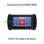 Touch Screen Digitizer Replacement for XTOOL InPlus IP819